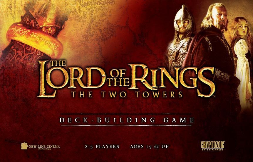 The Lord of the Rings: The Two Towers Deck-Building Game Card Games Cryptozoic Entertainment
