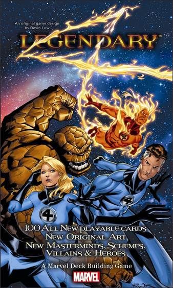 Legendary: A Marvel Deck Building Game – Fantastic Four Card Games Upper Deck Entertainment   