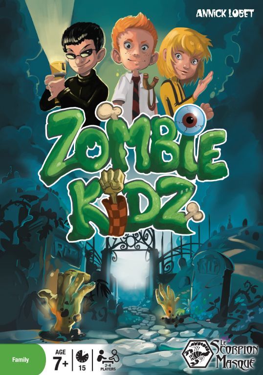 Zombie Kidz Board Games Iello