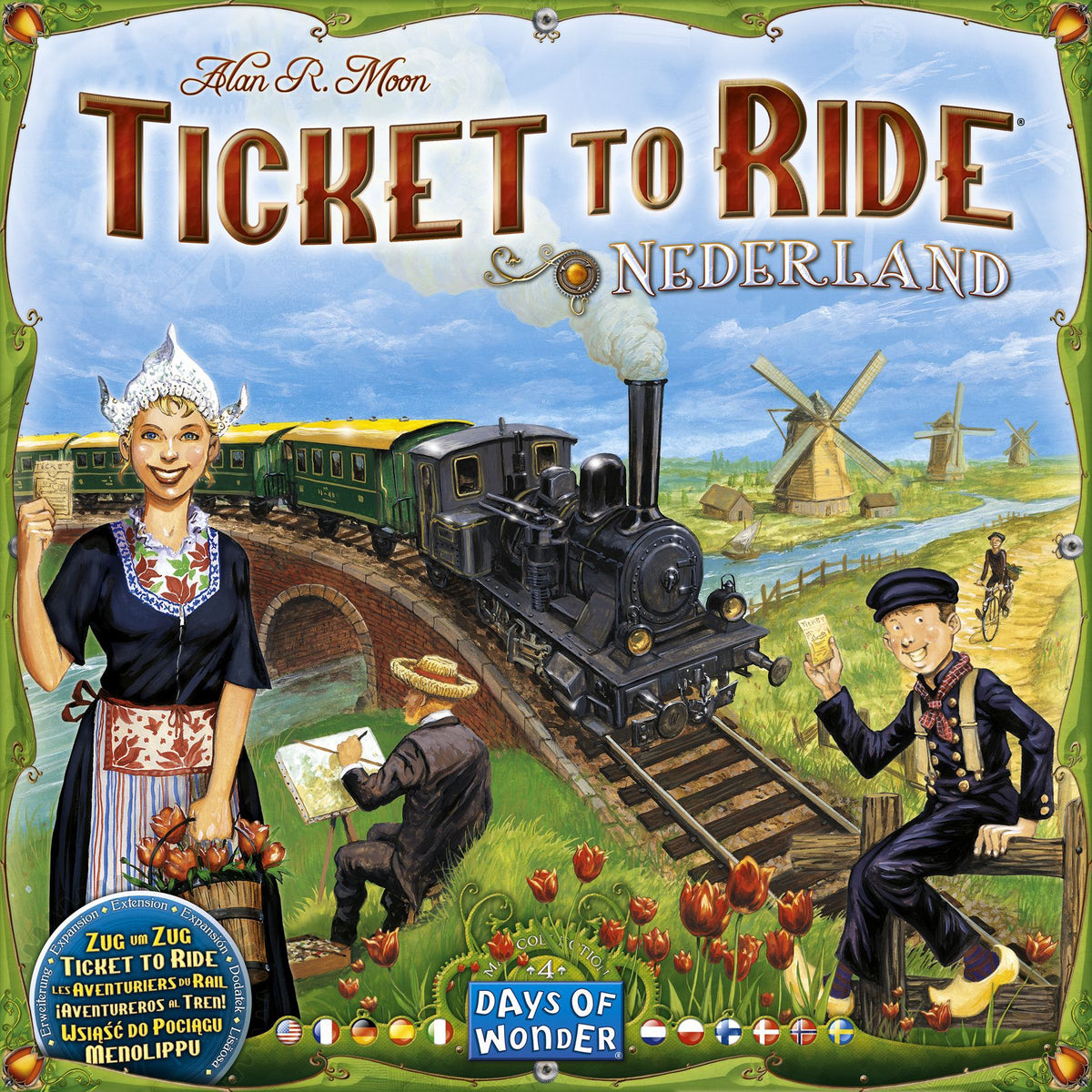 Ticket to Ride Map Collection: Volume 4 - Nederland Board Games Asmodee   