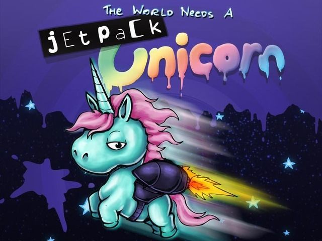 Jetpack Unicorn Party Games Wyrd Games
