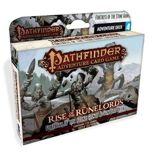 Pathfinder Adventure Card Game: Rise of the Runelords – Adventure Deck 4: Fortress of the Stone Giants Home page Paizo   