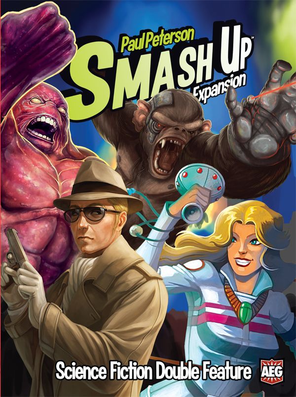 Smash Up: Science Fiction Double Feature Card Games Alderac Entertainment Group