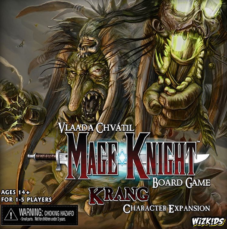 Mage Knight Board Game: Krang Character Expansion Miniatures WizKids