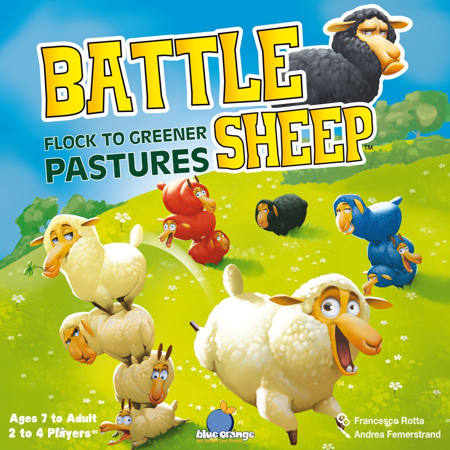 Battle Sheep Board Games Blue Orange   