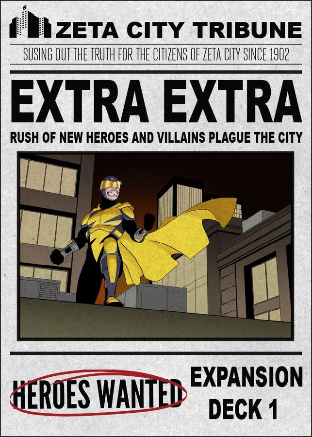 Heroes Wanted: Extra, Extra Board Games Other