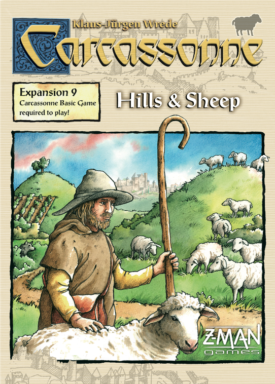 Carcassonne: Expansion 9 - Hills & Sheep Home page Asmodee   