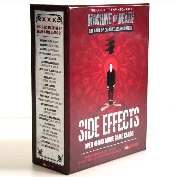 Machine of Death: The Game of Creative Assassination – Side Effects Board Games Other