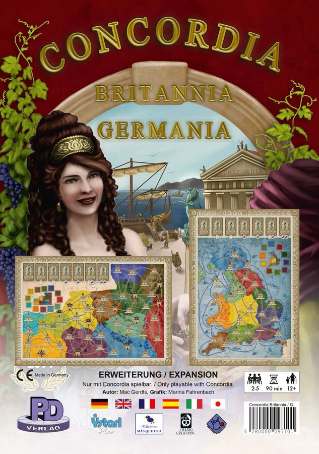 Concordia: Britannia / Germania Board Games Rio Grande Games