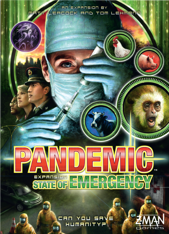 Pandemic: State Emergency Expansion Board Games Asmodee