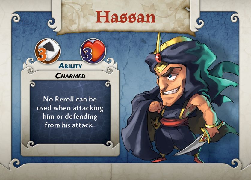 Arcadia Quest: Hassan Miniatures Cool Mini or Not