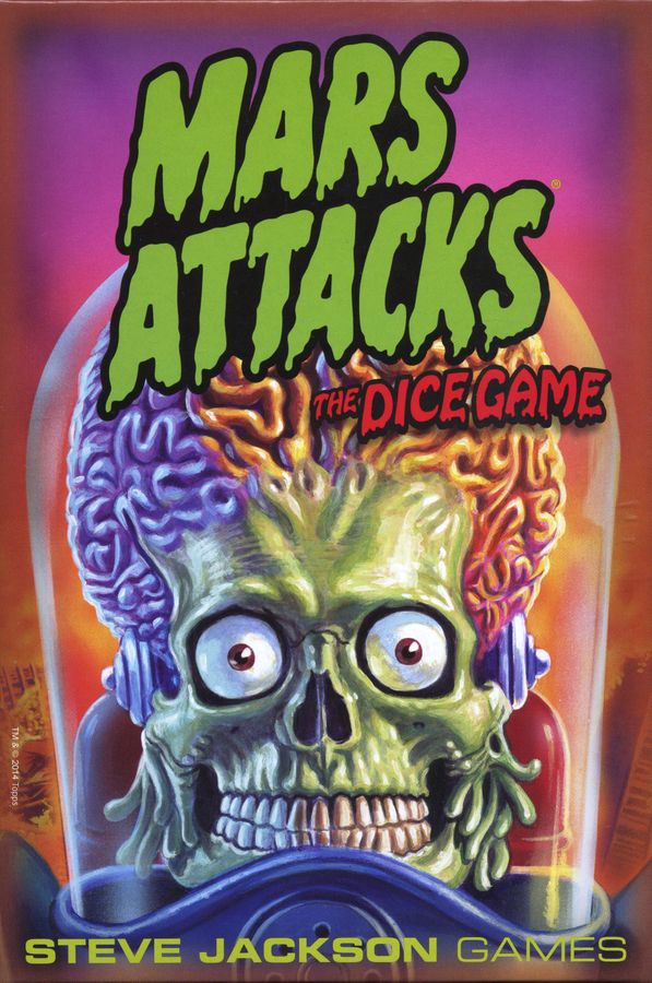 Mars Attacks: The Dice Game Board Games Steve Jackson Games