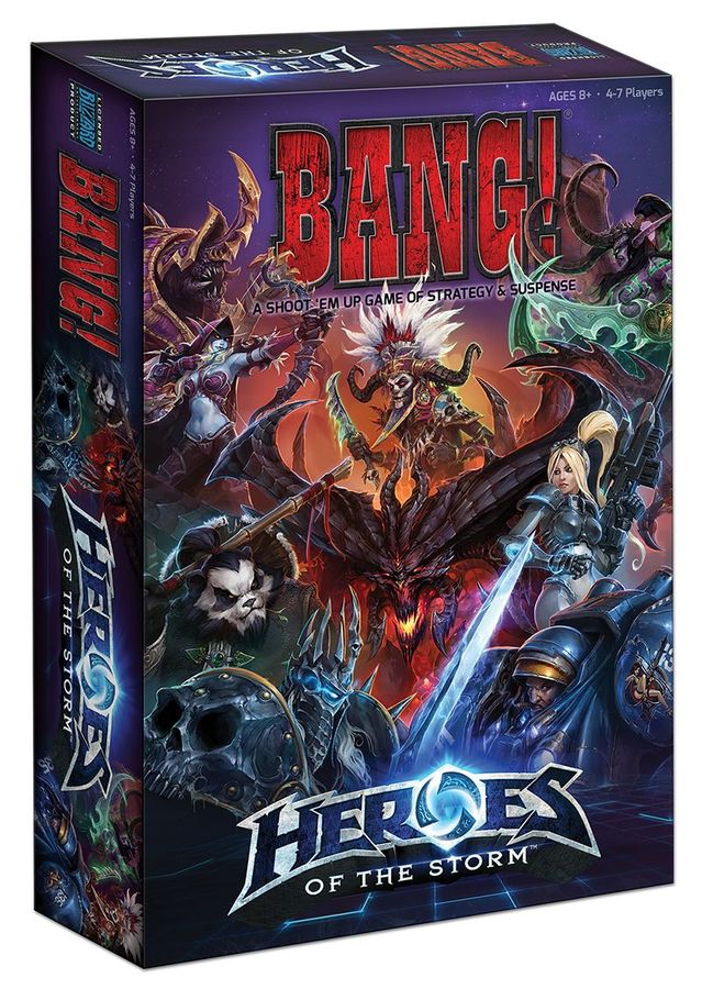Bang! Heroes of the Storm Board Games USAopoly