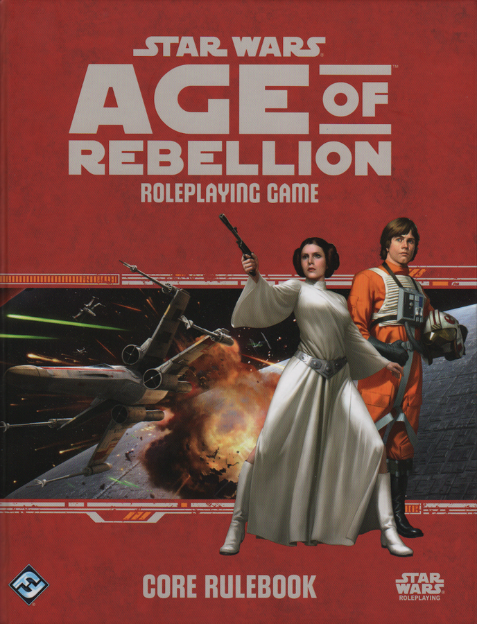 Star Wars RPG: - Age of Rebellion - Core Rulebook Role Playing Games Edge Studio   