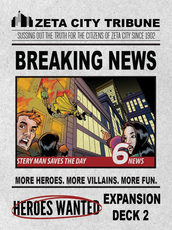 Heroes Wanted: Breaking News Home page Other   