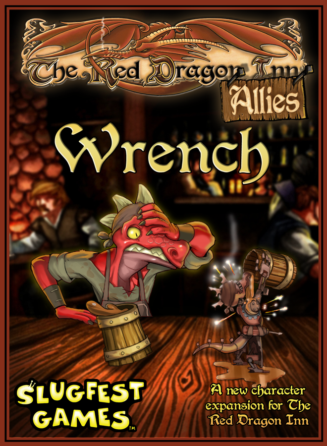 Red Dragon Inn Allies: Wrench Card Games SlugFest Games