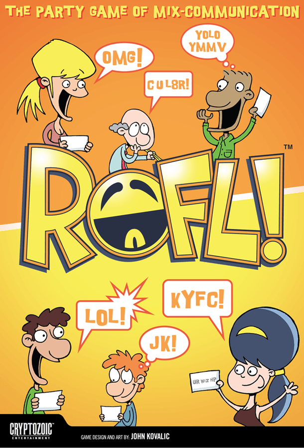 ROFL! Party Games Cryptozoic Entertainment