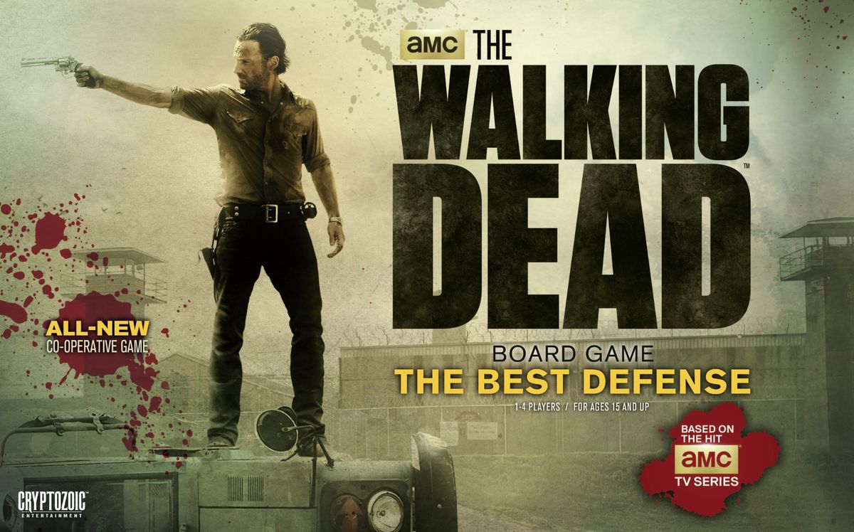 The Walking Dead Board Game: The Best Defense Board Games Cryptozoic Entertainment