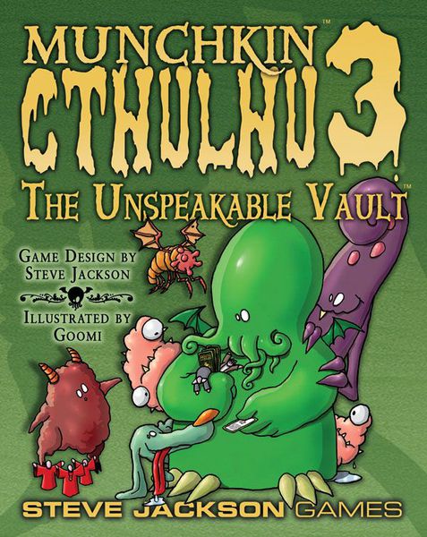 Munchkin Cthulhu 3: The Unspeakable Vault Home page Steve Jackson Games   