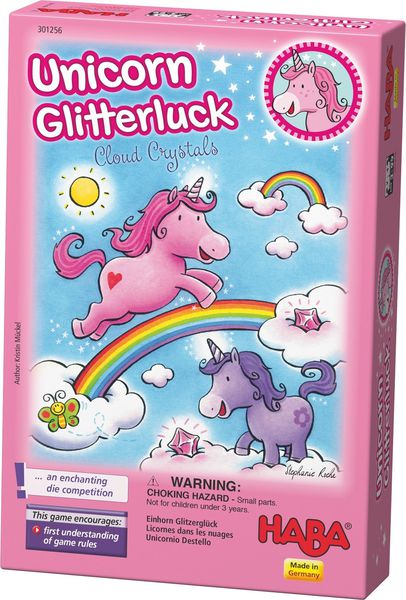 Unicorn Glitterluck Cloud Crystals Board Games Other