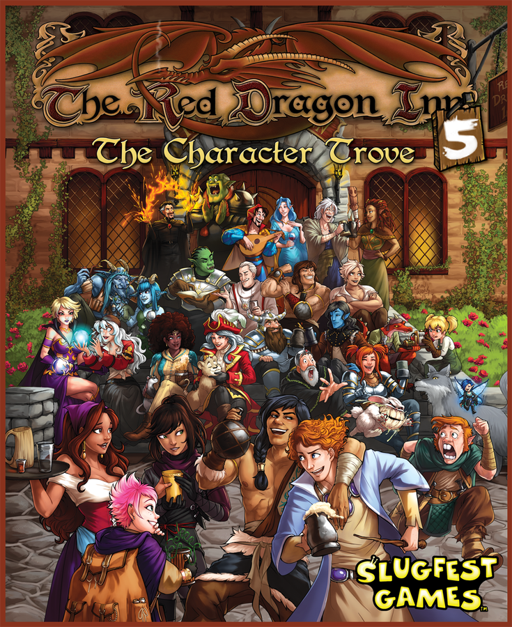 Red Dragon Inn 5: The Character Trove Card Games SlugFest Games
