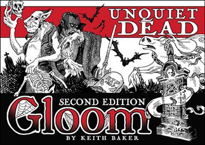Gloom: Unquiet Dead Card Games Atlas Games   