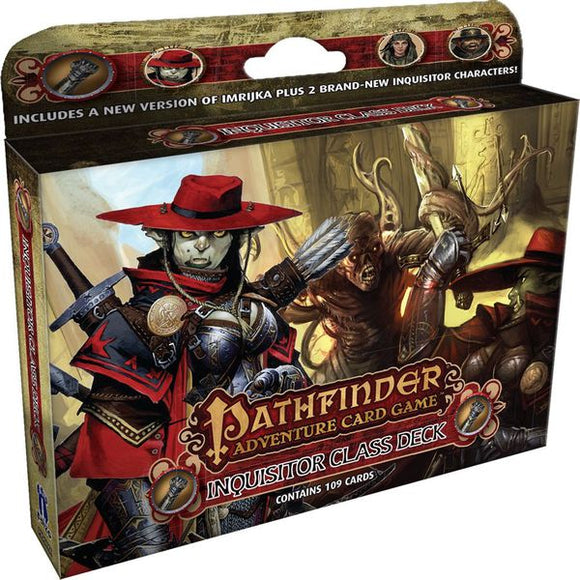 Pathfinder Adventure Card Game: Class Deck – Inquisitor Home page Paizo   
