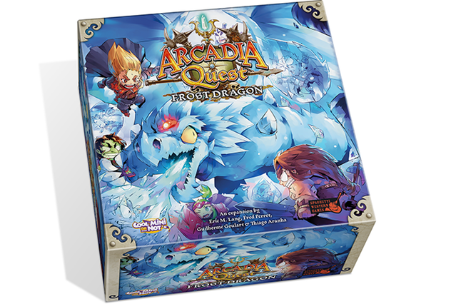 Arcadia Quest: Frost Dragon Miniatures Cool Mini or Not
