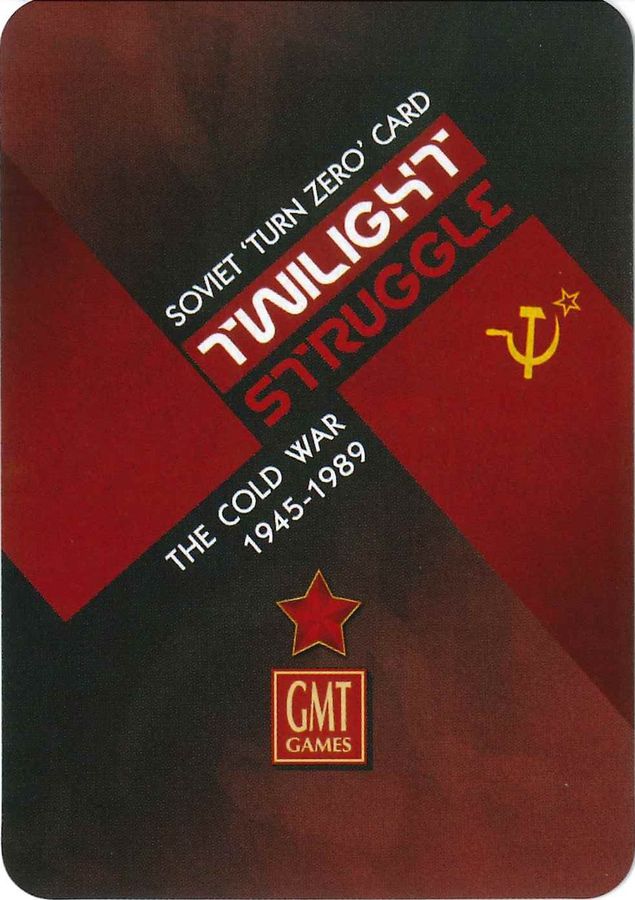 Twilight Struggle: Turn Zero Board Games Other