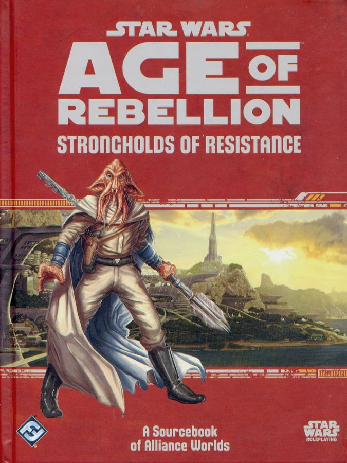 Star Wars RPG: Age of Rebellion - Strongholds of Resistance Role Playing Games Asmodee   