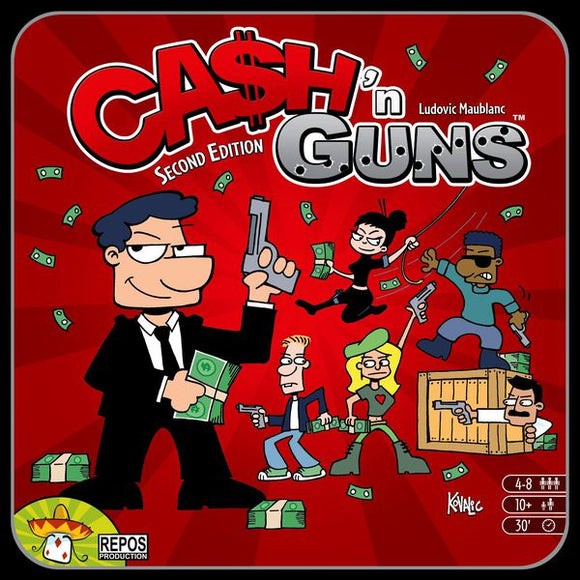 Cash 'n Guns (Second Edition) Home page Asmodee   