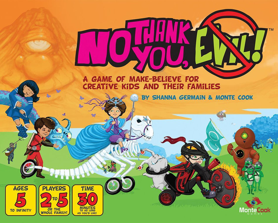 No Thank You, Evil! RPG Basic Box Role Playing Games Monte Cook Games   