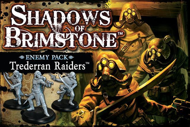 Shadows of Brimstone: Trederran Raiders Enemy Pack Board Games Other