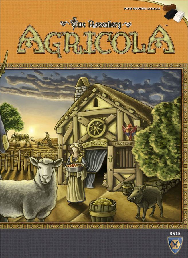 Agricola (Revised Edition) Board Games Asmodee