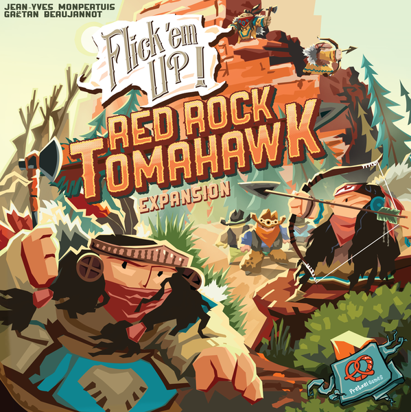 Flick 'em Up! Red Rock Tomahawk Expansion Board Games Other