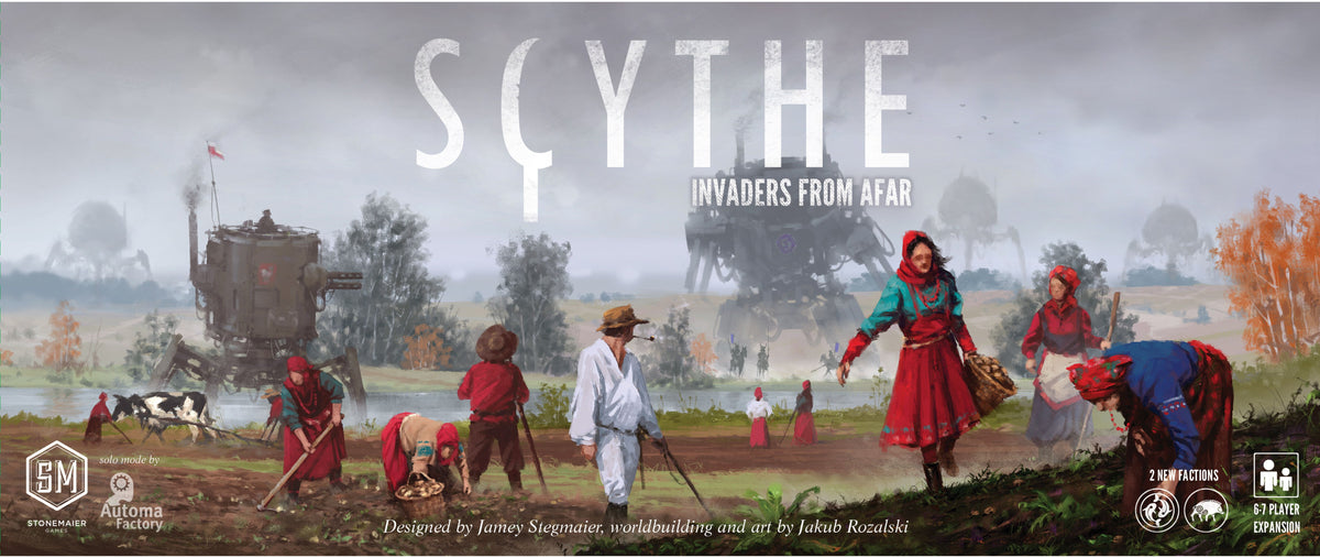 Scythe: Invaders from Afar Board Games Stonemaier Games   