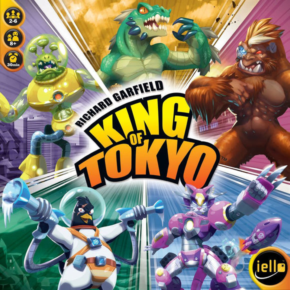 King of Tokyo 2nd Edition Board Games Iello   