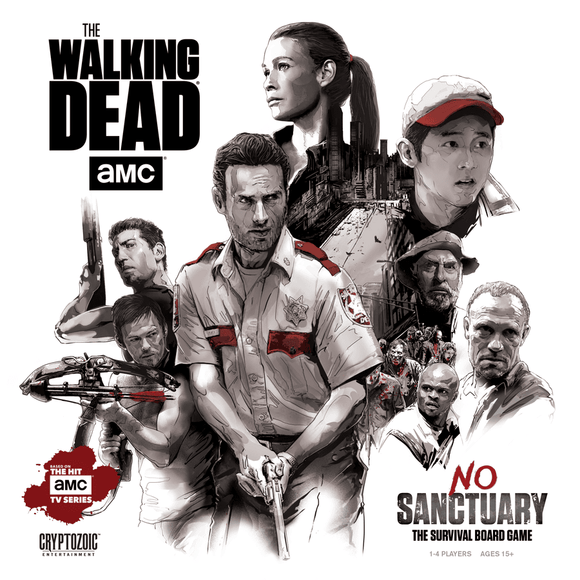 The Walking Dead: No Sanctuary Home page Cryptozoic Entertainment   