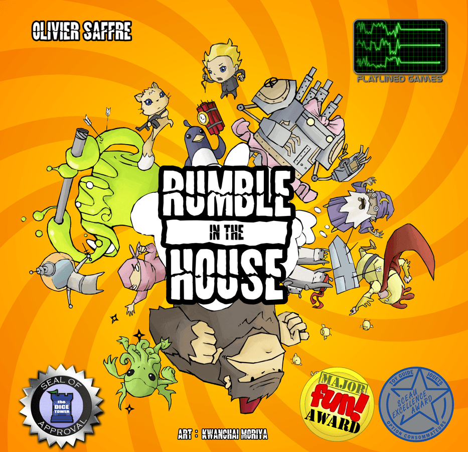 Rumble in the House Party Games Iello