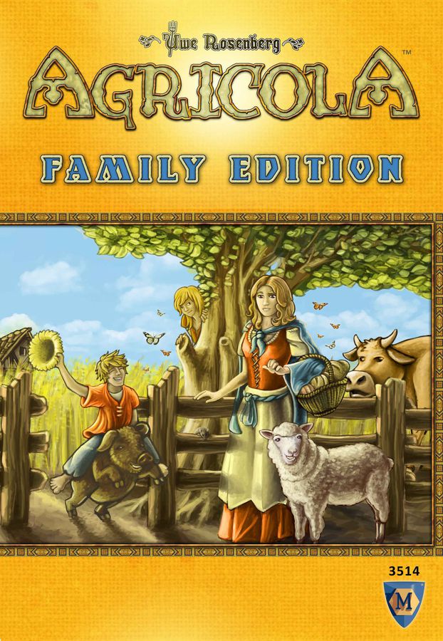Agricola: Family Edition Board Games Asmodee