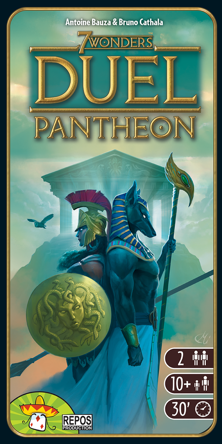 7 Wonders Duel: Pantheon Board Games Asmodee