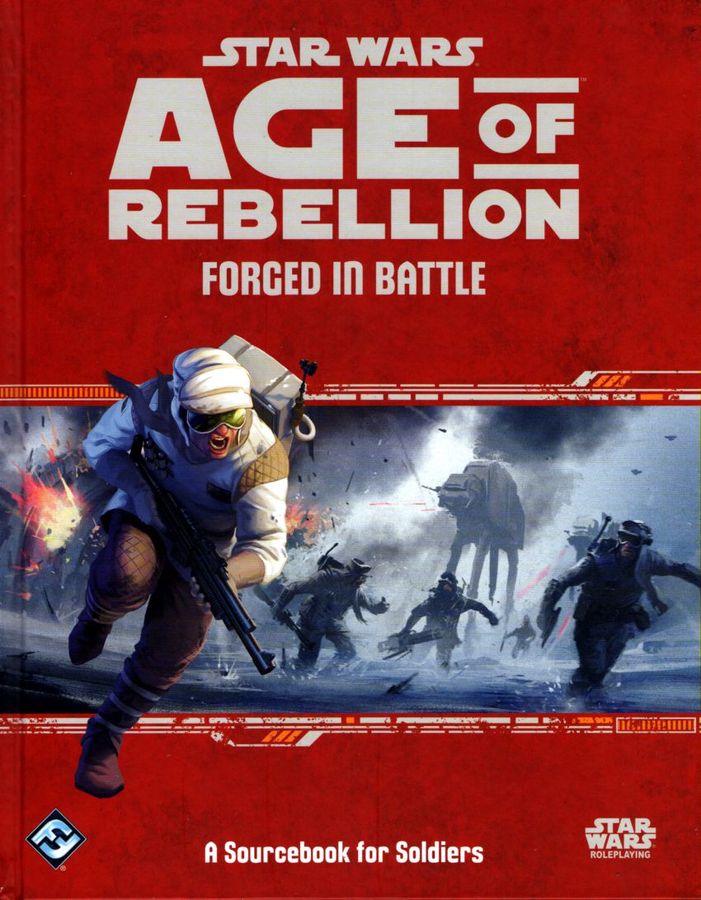 Star Wars RPG: Age of Rebellion - Forged in Battle Role Playing Games Asmodee   