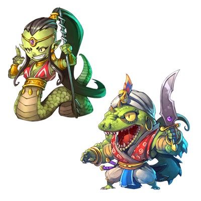 Arcadia Quest: Mamba & Rosh Miniatures Cool Mini or Not