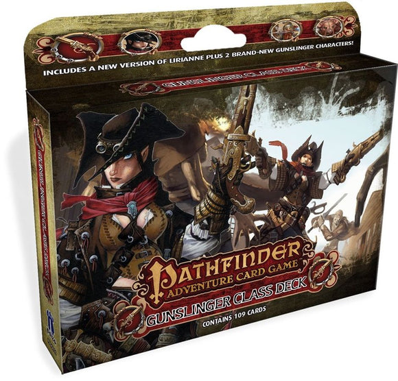 Pathfinder Adventure Card Game: Class Deck – Gunslinger Card Games Paizo