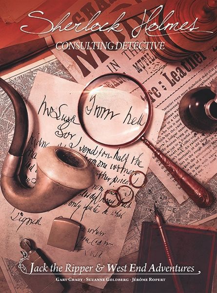 Sherlock Holmes Consulting Detective: Jack the Ripper & West End Adventures Board Games Asmodee
