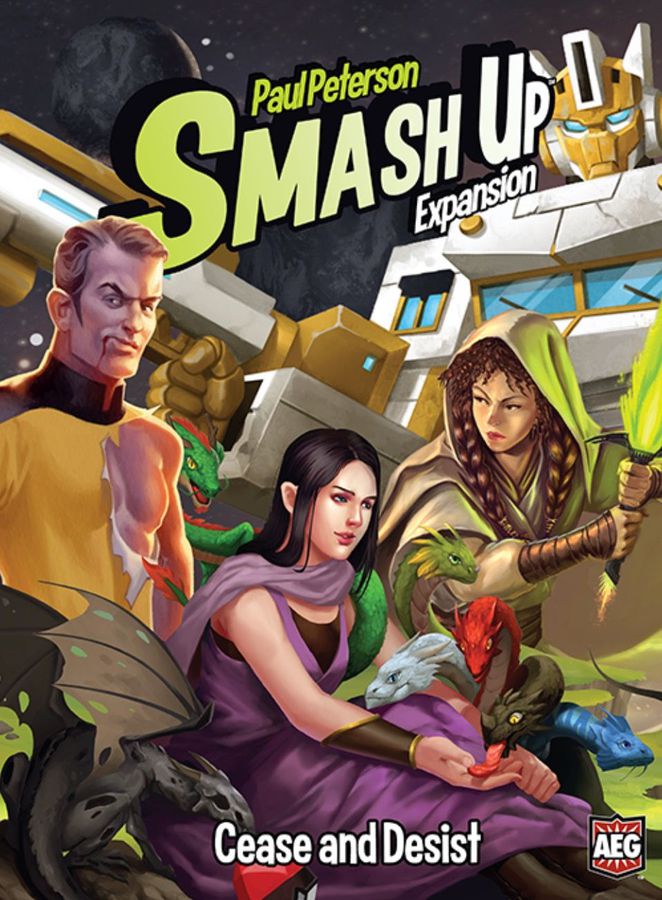 Smash Up: Cease & Desist Card Games Alderac Entertainment Group