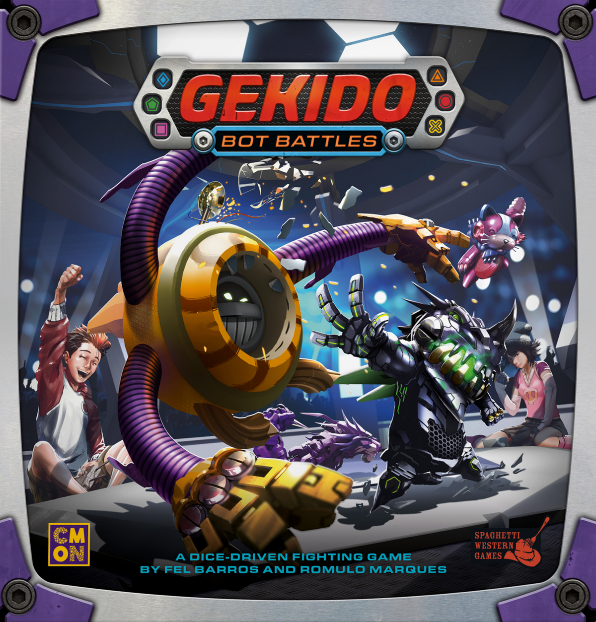 Gekido: Bot Battles Board Games Cool Mini or Not