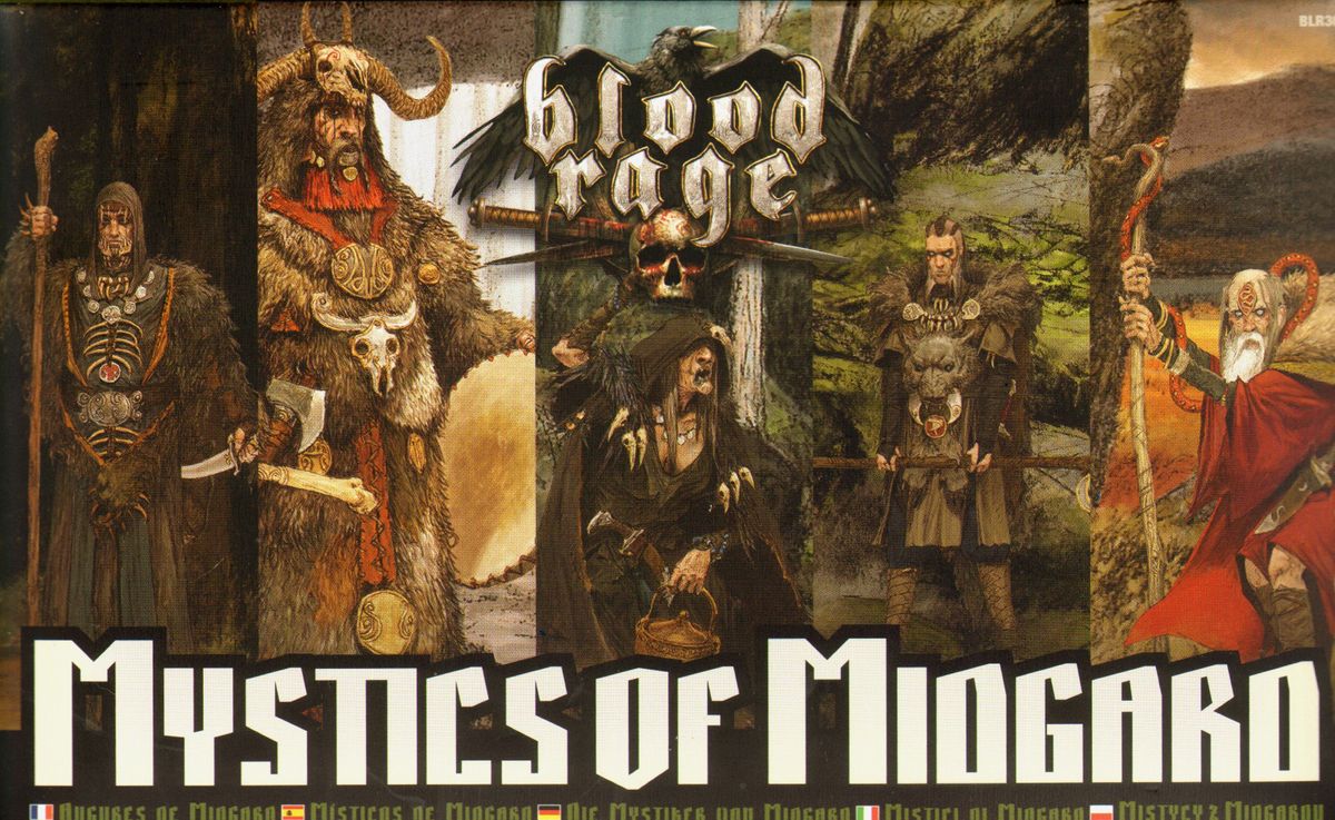 Blood Rage: Mystics of Midgard Board Games Asmodee   