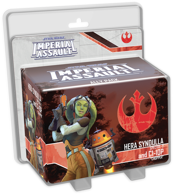 Star Wars: Imperial Assault - Hera Syndulla and C1-10P Ally Pack Home page Asmodee   