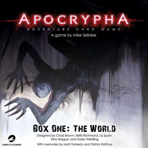 Apocrypha Adventure Card Game: Box One – The World Home page Other   